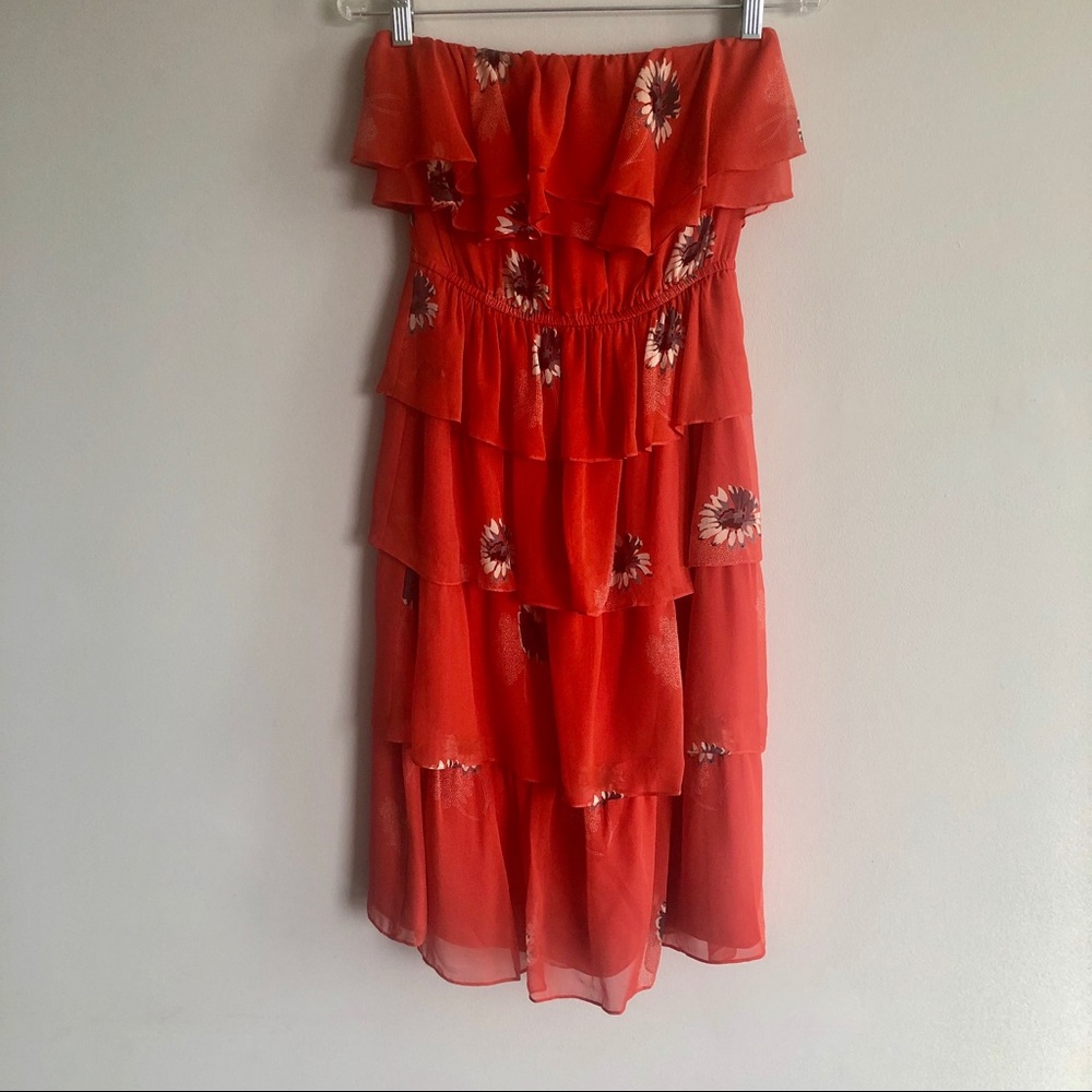 Rebecca Taylor Shadow Daisy Tango Dress Size 4